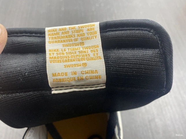 Bmlin 1 555088-711 Jordan High Yellow Air Toe OG 0821